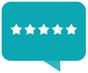 Show how much your brand is loved with positive testimonials and reviews