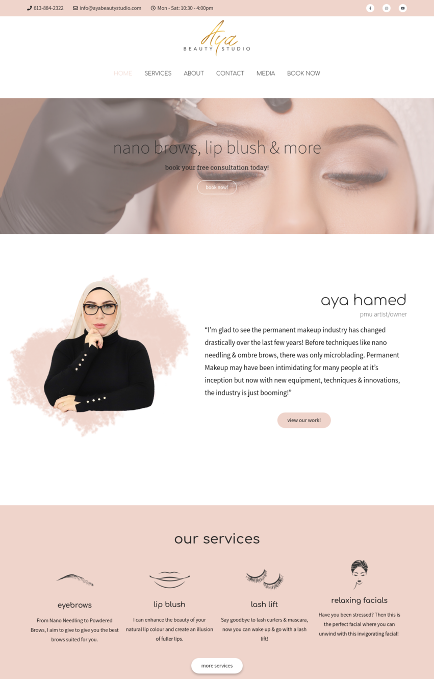 Permanent Makeup Website